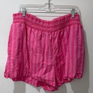 A New Day Fuchsia Smocked Shorts